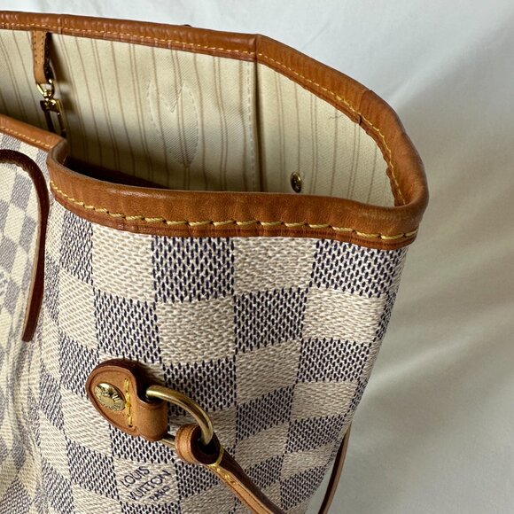 Louis Vuitton Neverfull NM MM Damier Azur - Guaranteed Authentic - Picture 5 of 15